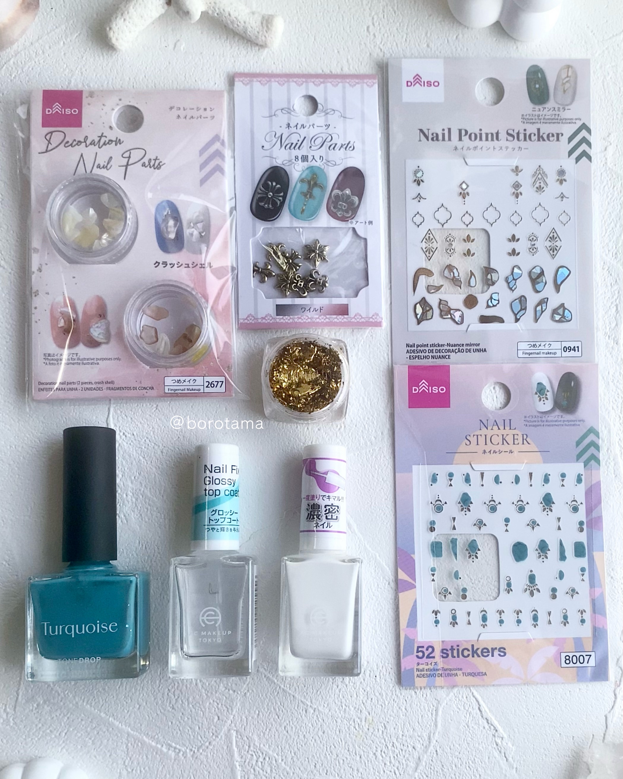 ACネイルエナメル 001G 濃密 白/セリア/マニキュアを使ったクチコミ（3枚目）