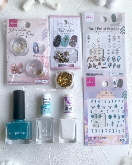 ACネイルエナメル 001G 濃密 白/セリア/マニキュアを使ったクチコミ(3枚目)