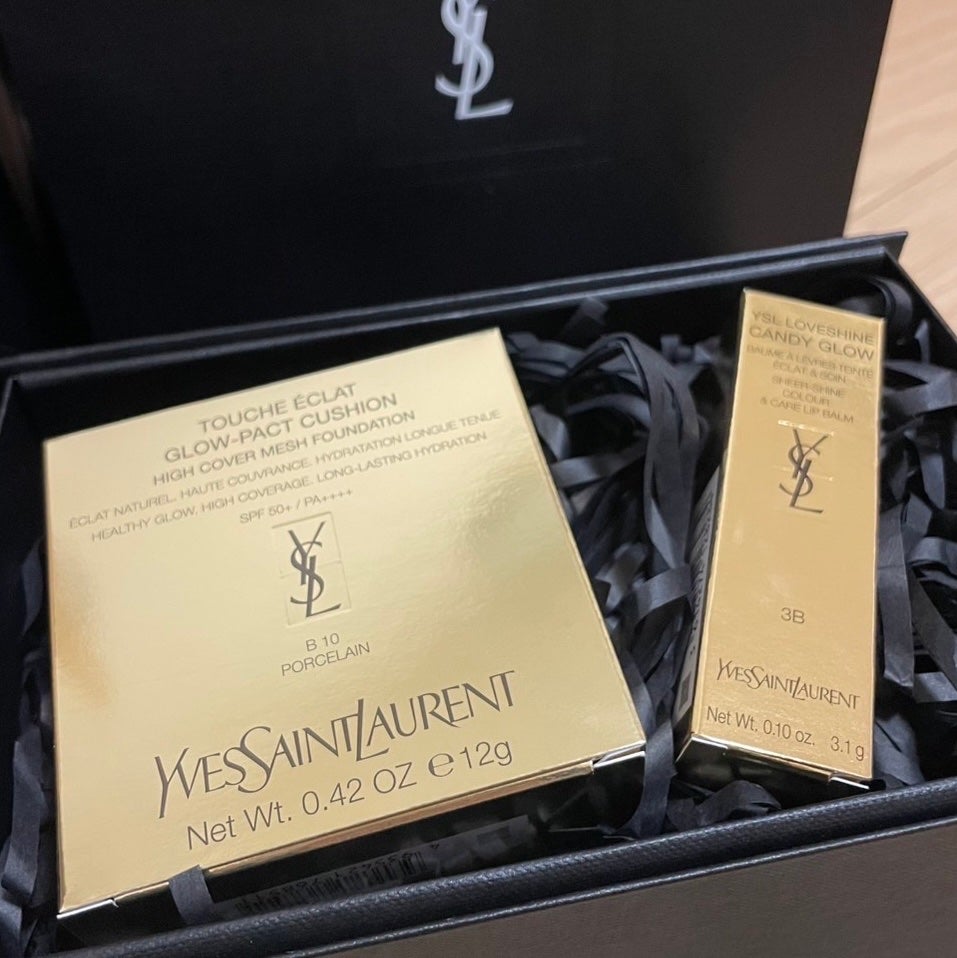 ラディアント タッチ グロウパクト/YVES SAINT LAURENT BEAUTE/クッションファンデーションを使ったクチコミ(2枚目)