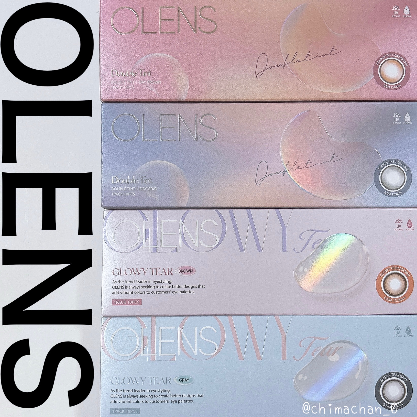 Double Tint 1day/OLENS/カラーコンタクトレンズを使ったクチコミ（1枚目）