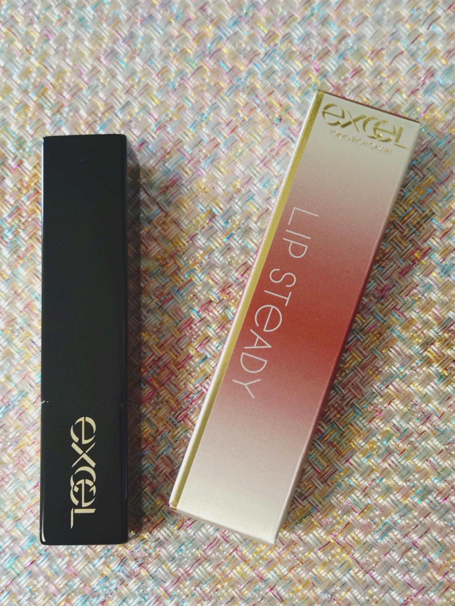 リップステディ/excel/口紅を使ったクチコミ（1枚目）