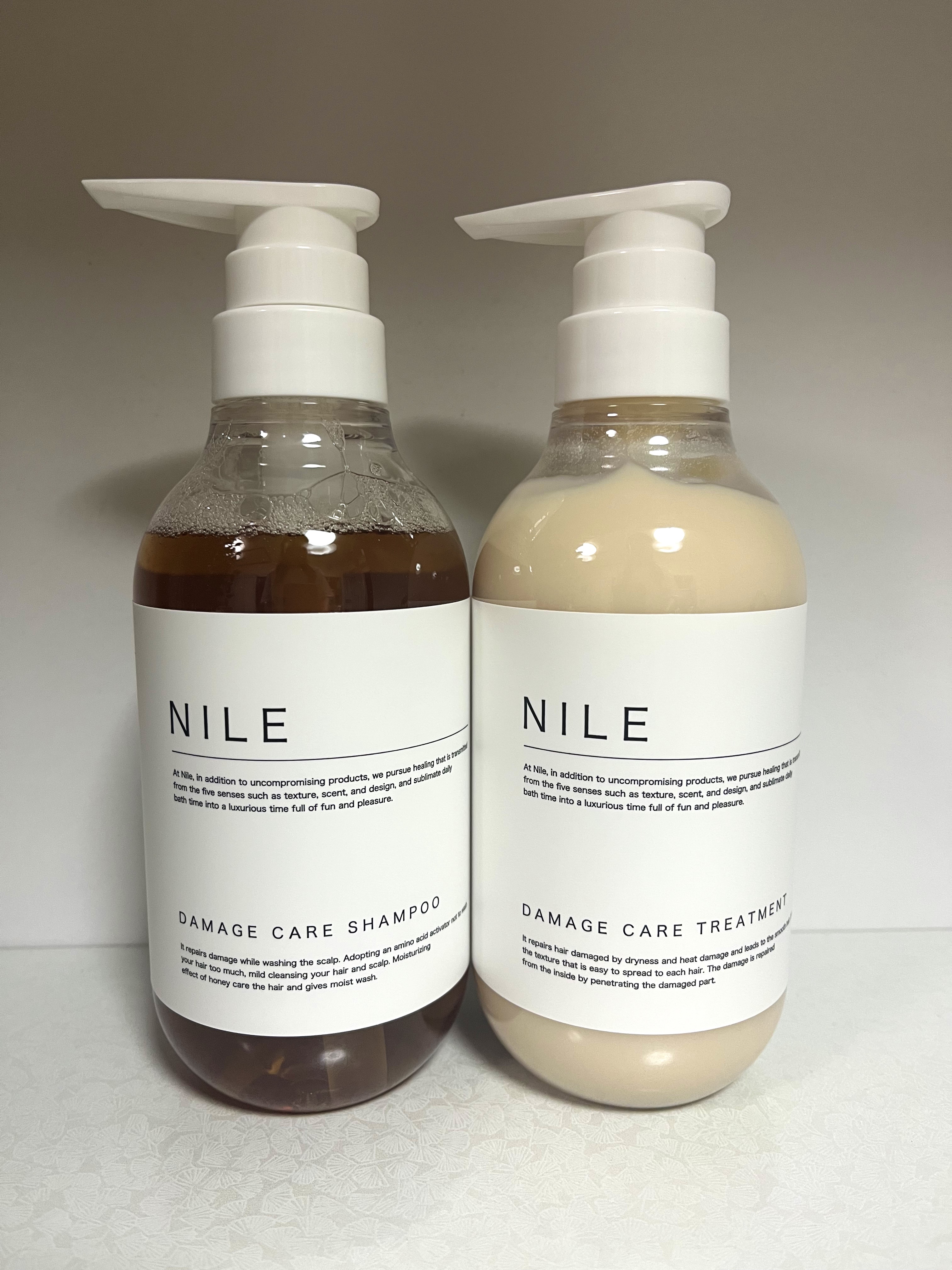 ダメージケアシャンプー／トリートメント/NILE/市販シャンプーを使ったクチコミ（1枚目）