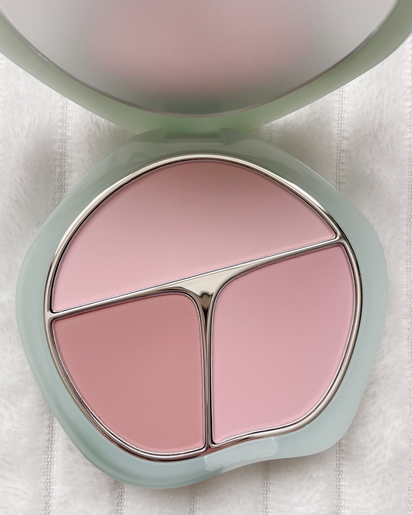 TIMAGE  3色チークパレット/TIMAGE/パウダーチークを使ったクチコミ（2枚目）