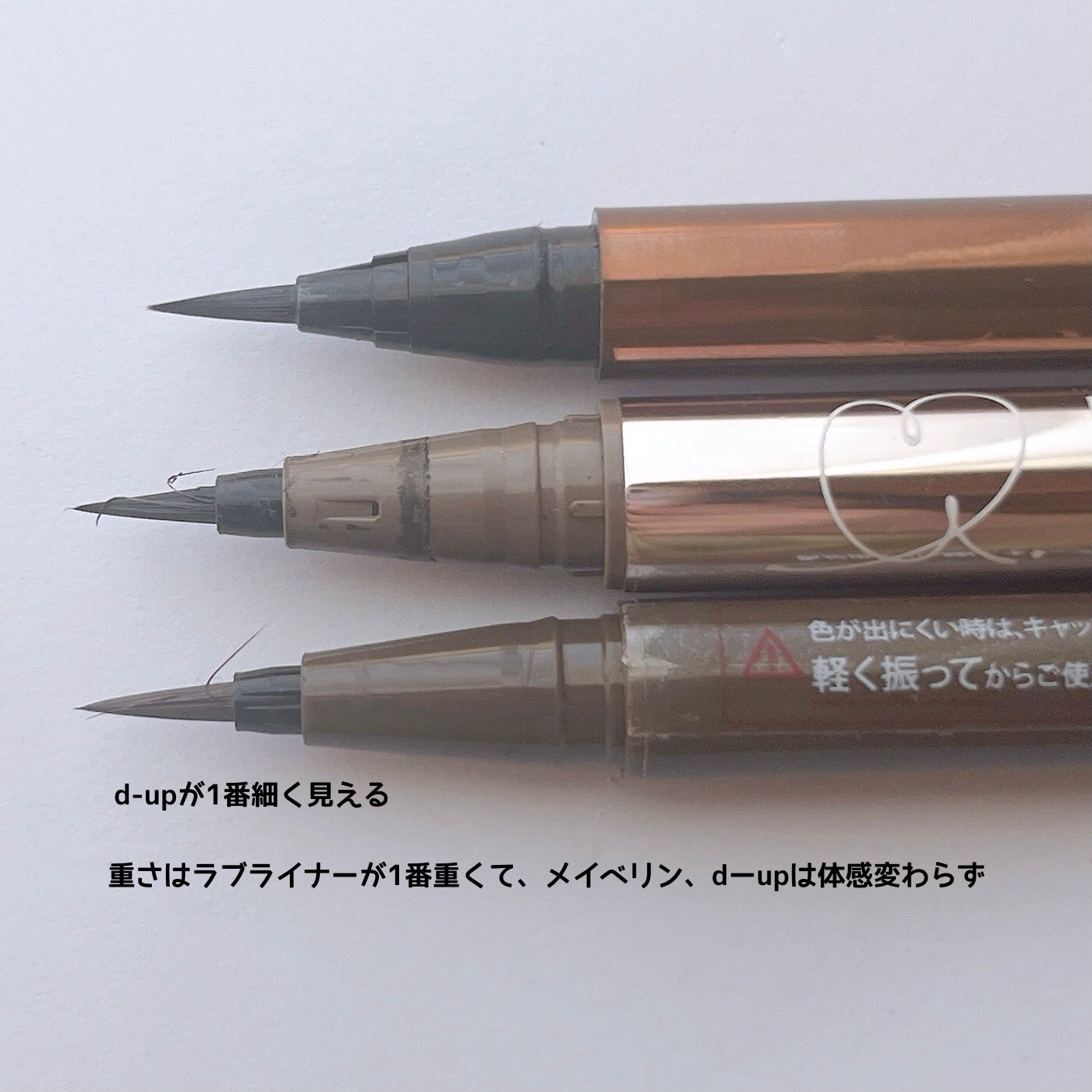 ハイパーシャープ ライナー R/MAYBELLINE NEW YORK/リキッドアイライナーを使ったクチコミ(3枚目)