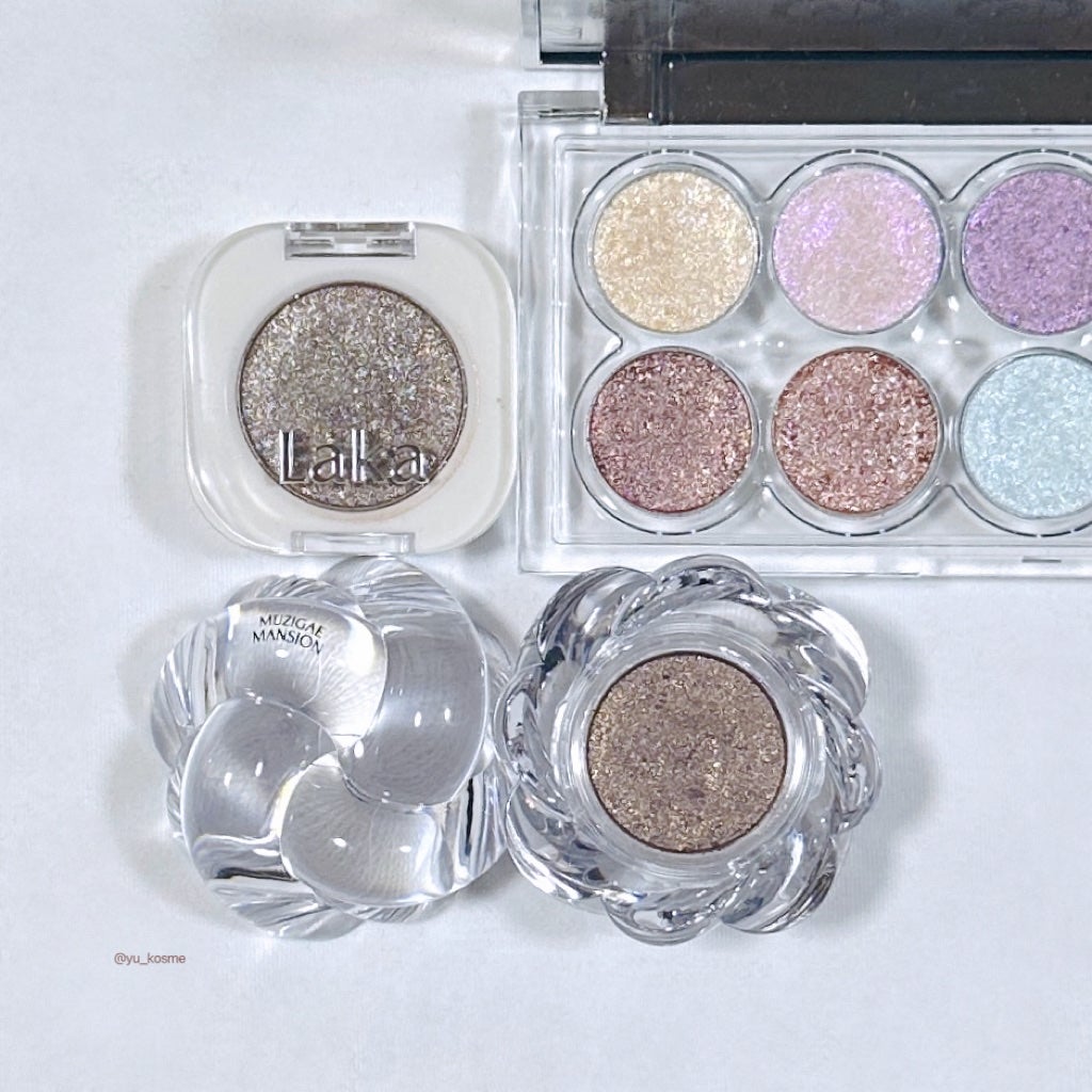 モノアイシャドウ/Laka/単色アイシャドウを使ったクチコミ(4枚目)