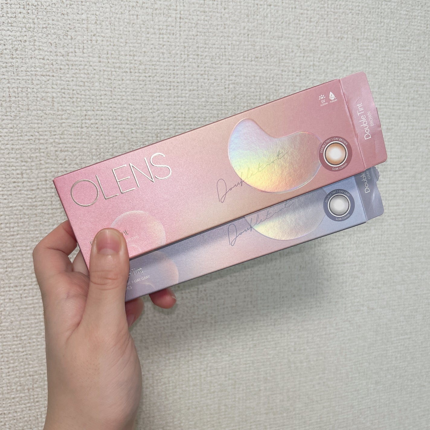 Double Tint 1day/OLENS/カラーコンタクトレンズを使ったクチコミ(5枚目)