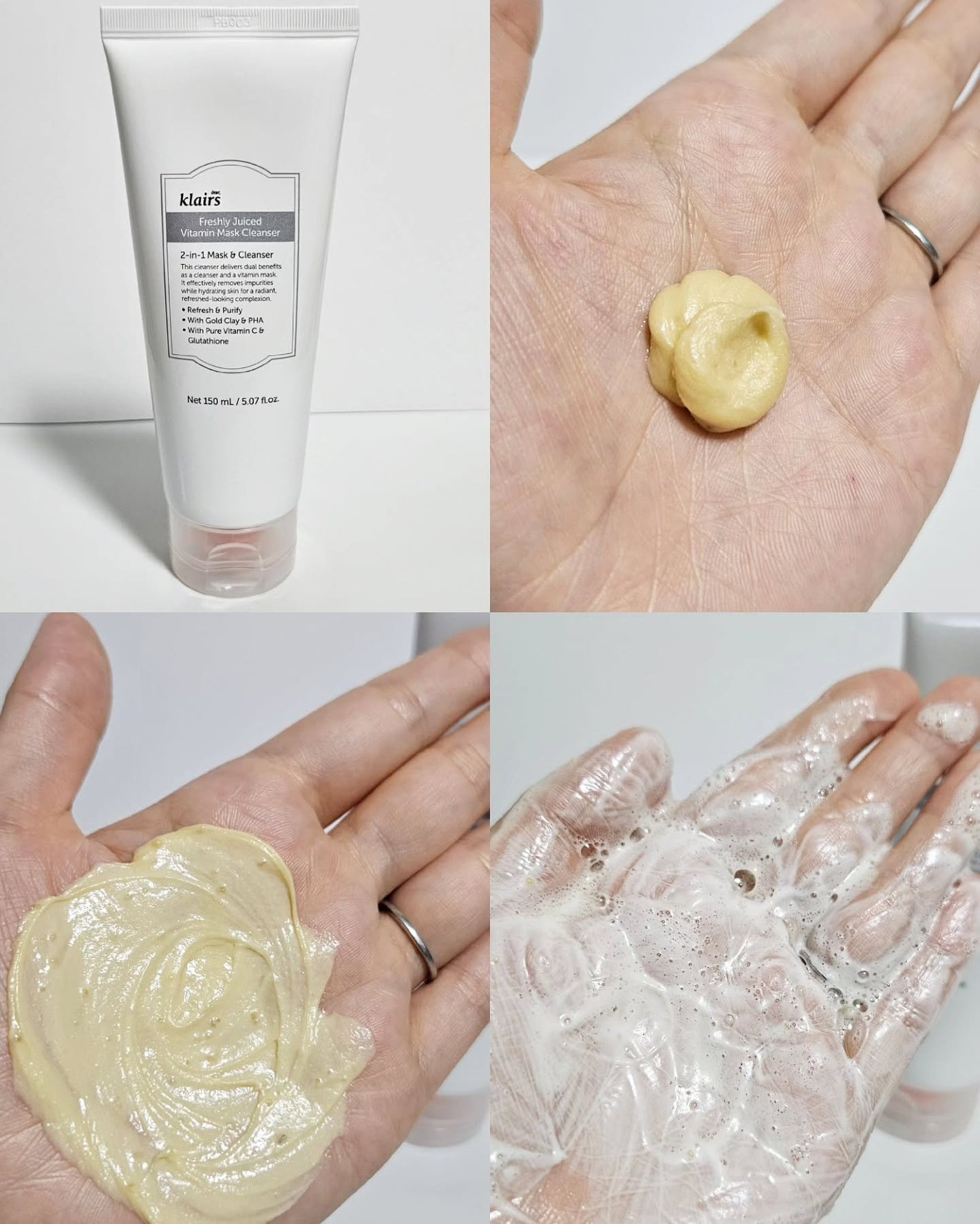 ビタグル10マスク/Klairs/シートマスク・パックを使ったクチコミ(3枚目)