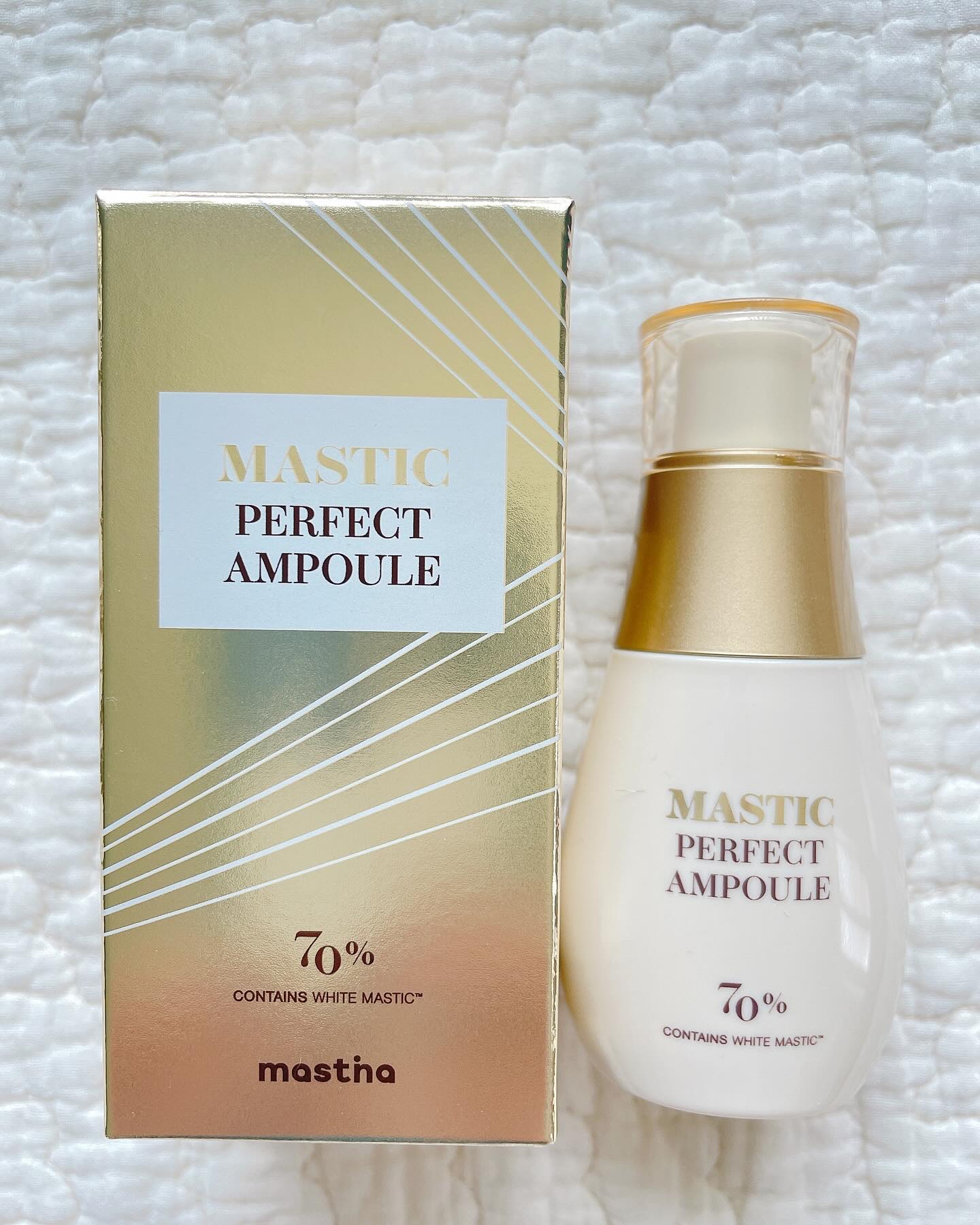 マスティックパーフェクトアンプル/Mastina/美容液を使ったクチコミ（1枚目）