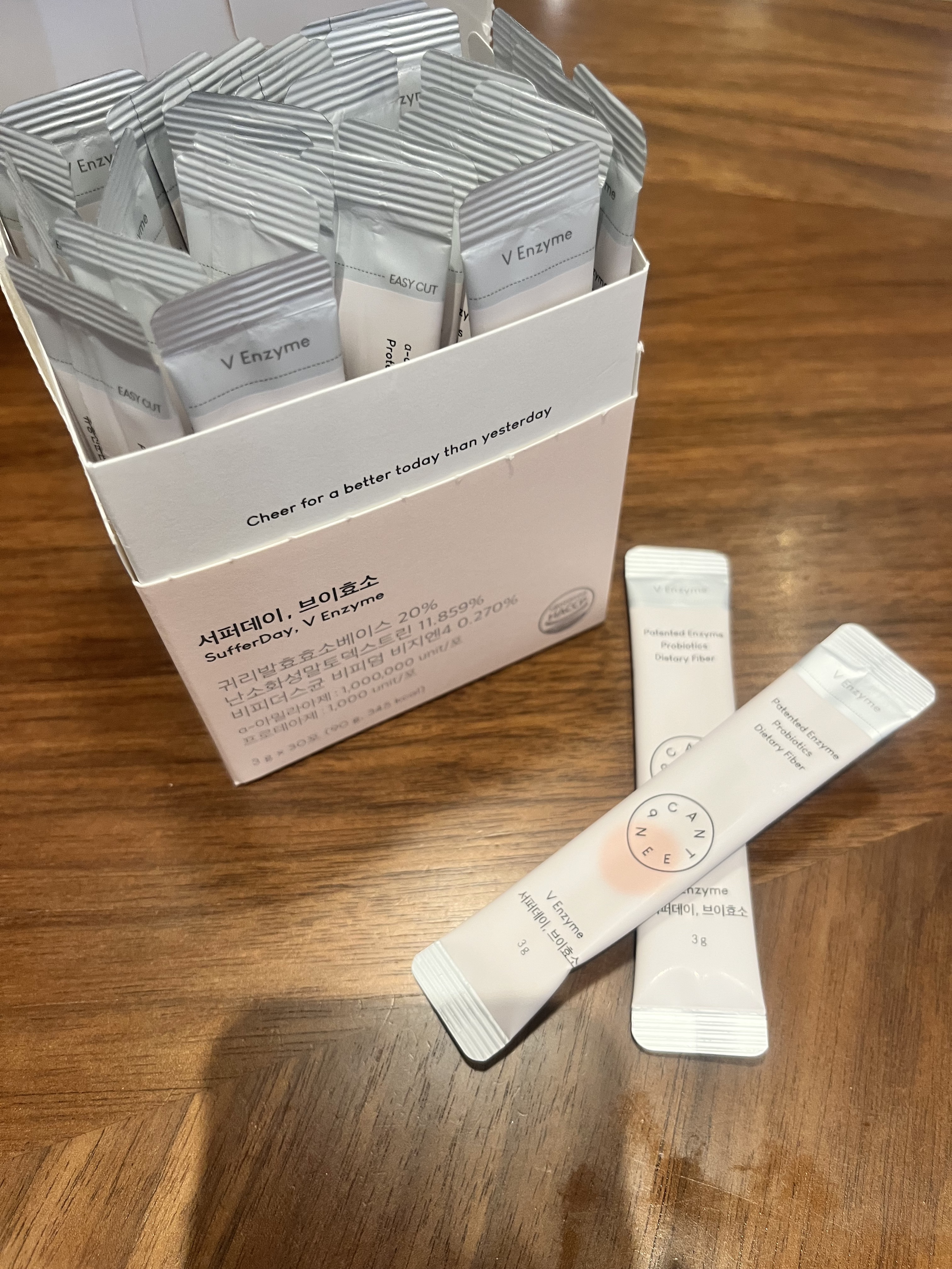 サファーデイ V酵素/canteen9/ボディサプリメントを使ったクチコミ（1枚目）