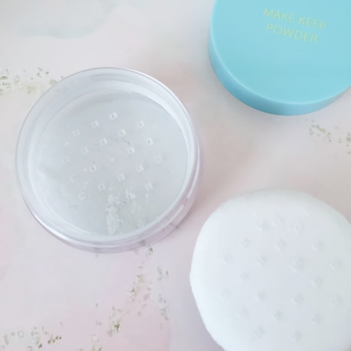 メイク キープ パウダー COOL/コーセーコスメニエンス/ルースパウダーを使ったクチコミ(2枚目)