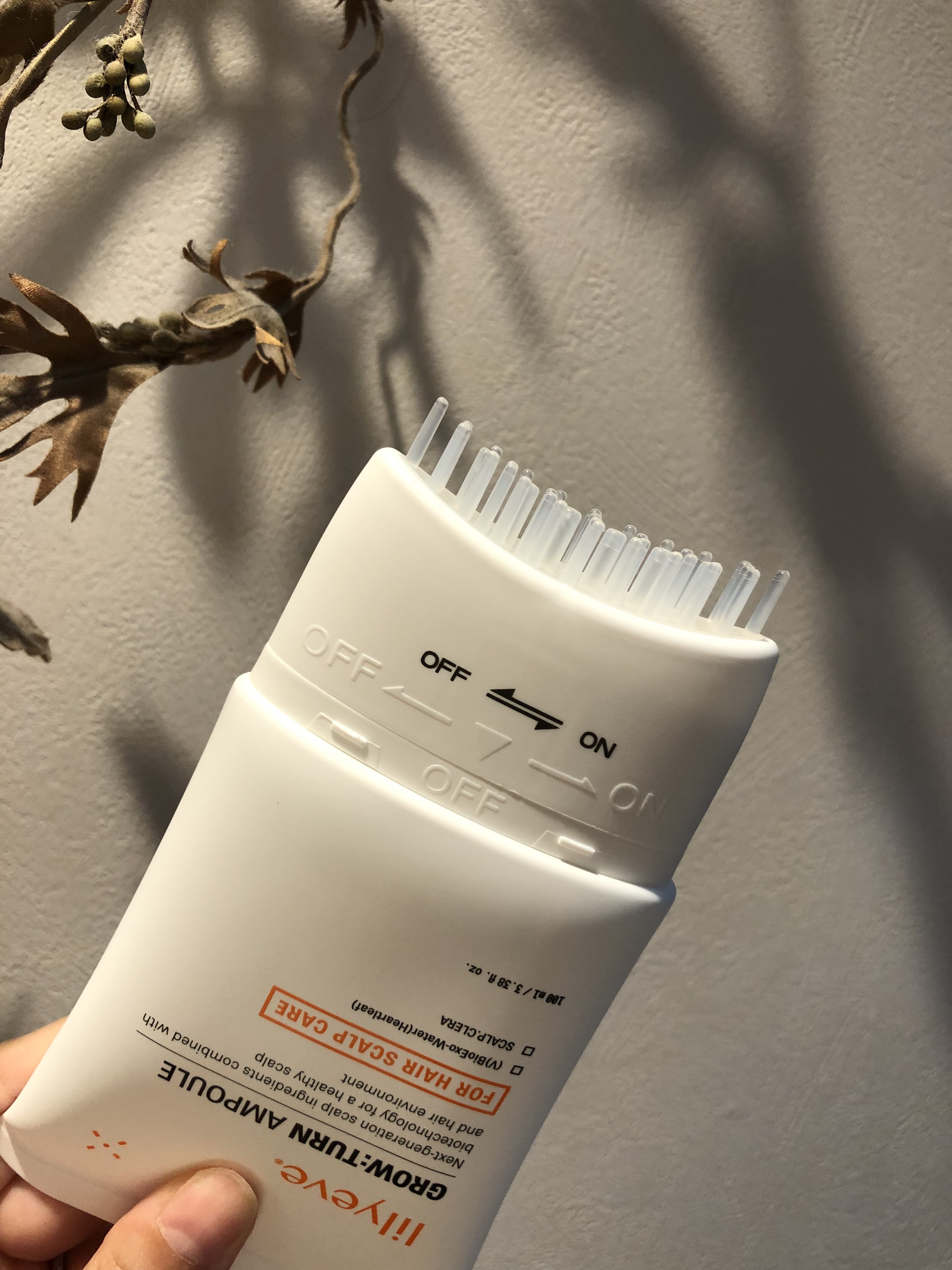 グローターンヘアアンプル/リリーイブ/頭皮ローションを使ったクチコミ（2枚目）