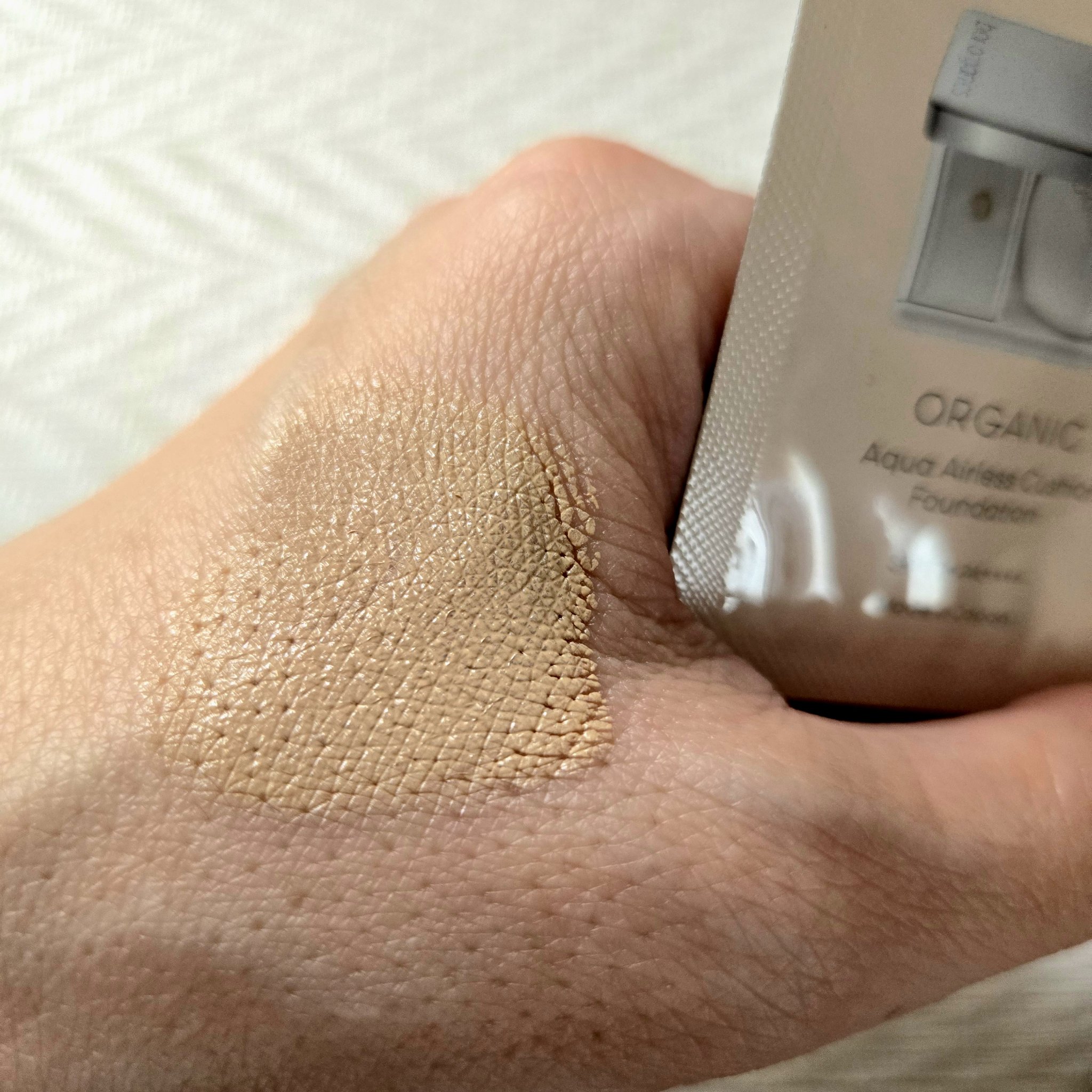 オーガニックアクア エアレスクッション ナチュラビオール/bior oraganics/クッションファンデーションを使ったクチコミ（3枚目）