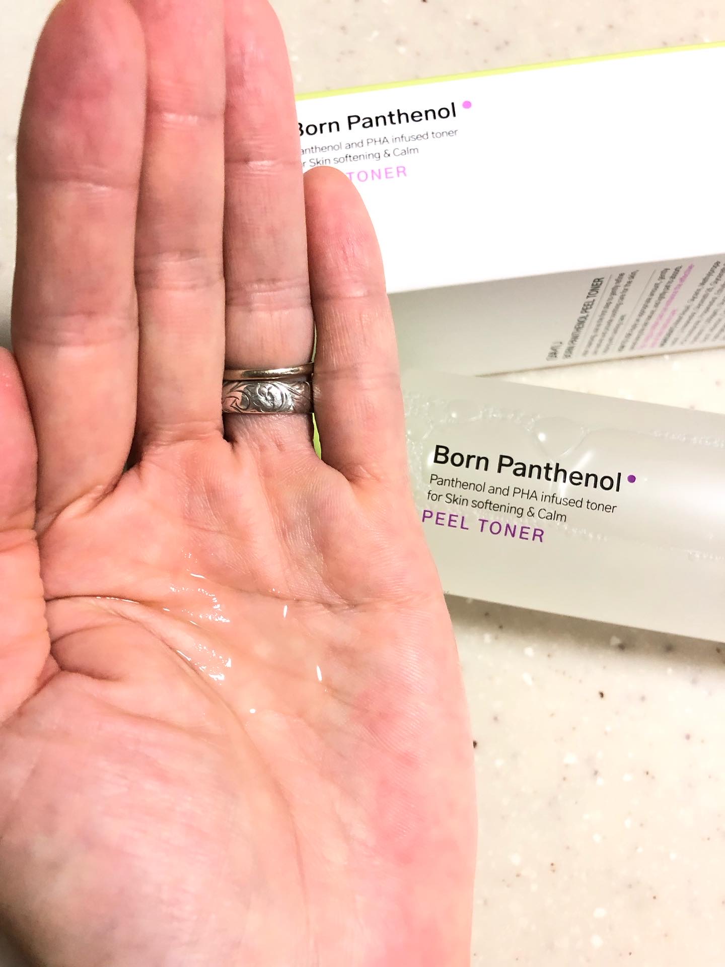 ボーンパンテノールピールトナー/SAM'U/化粧水を使ったクチコミ（3枚目）