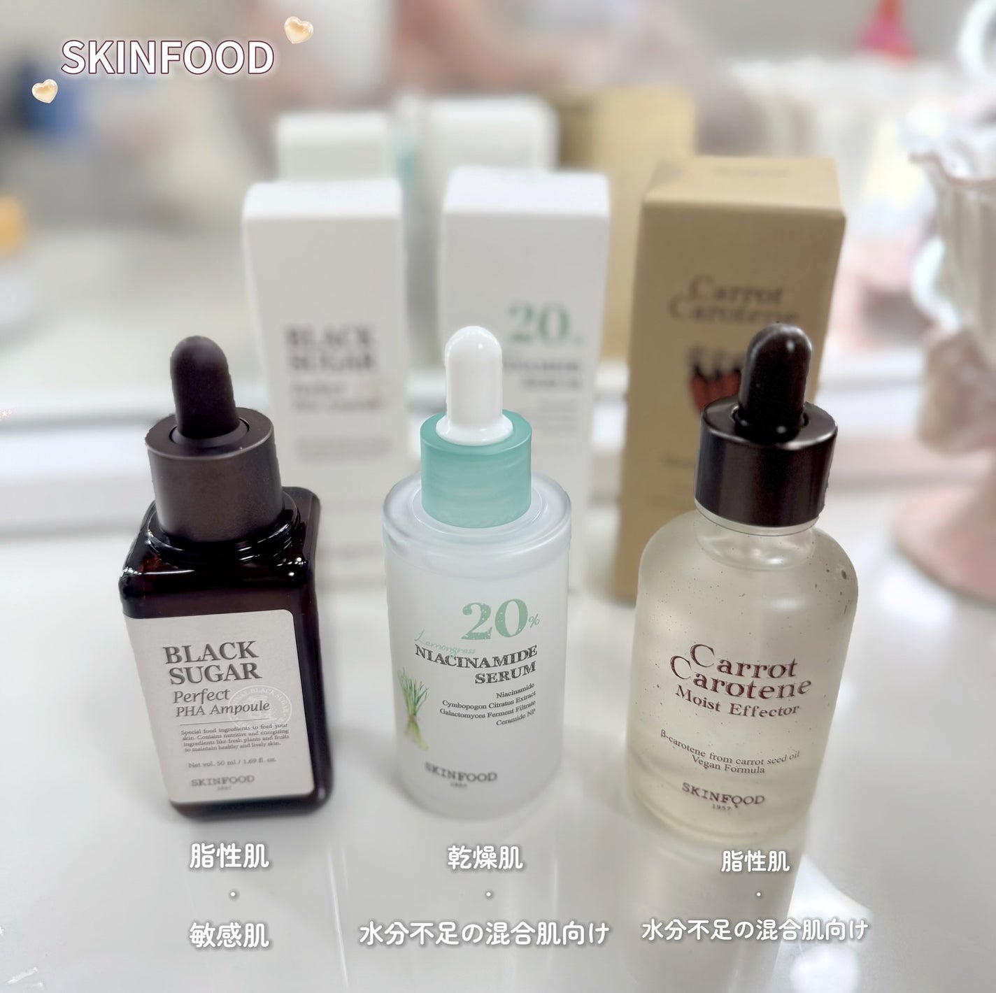 レモングラスナイアシンアミド20セラム/SKINFOOD/美容液を使ったクチコミ(2枚目)