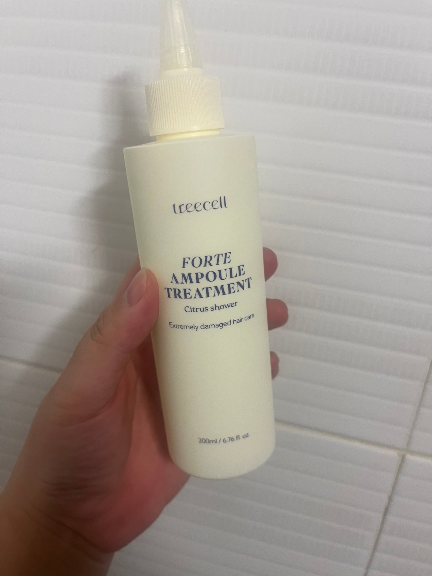 フォルテ アンプル トリートメント/treecell/洗い流すヘアトリートメントを使ったクチコミ(3枚目)