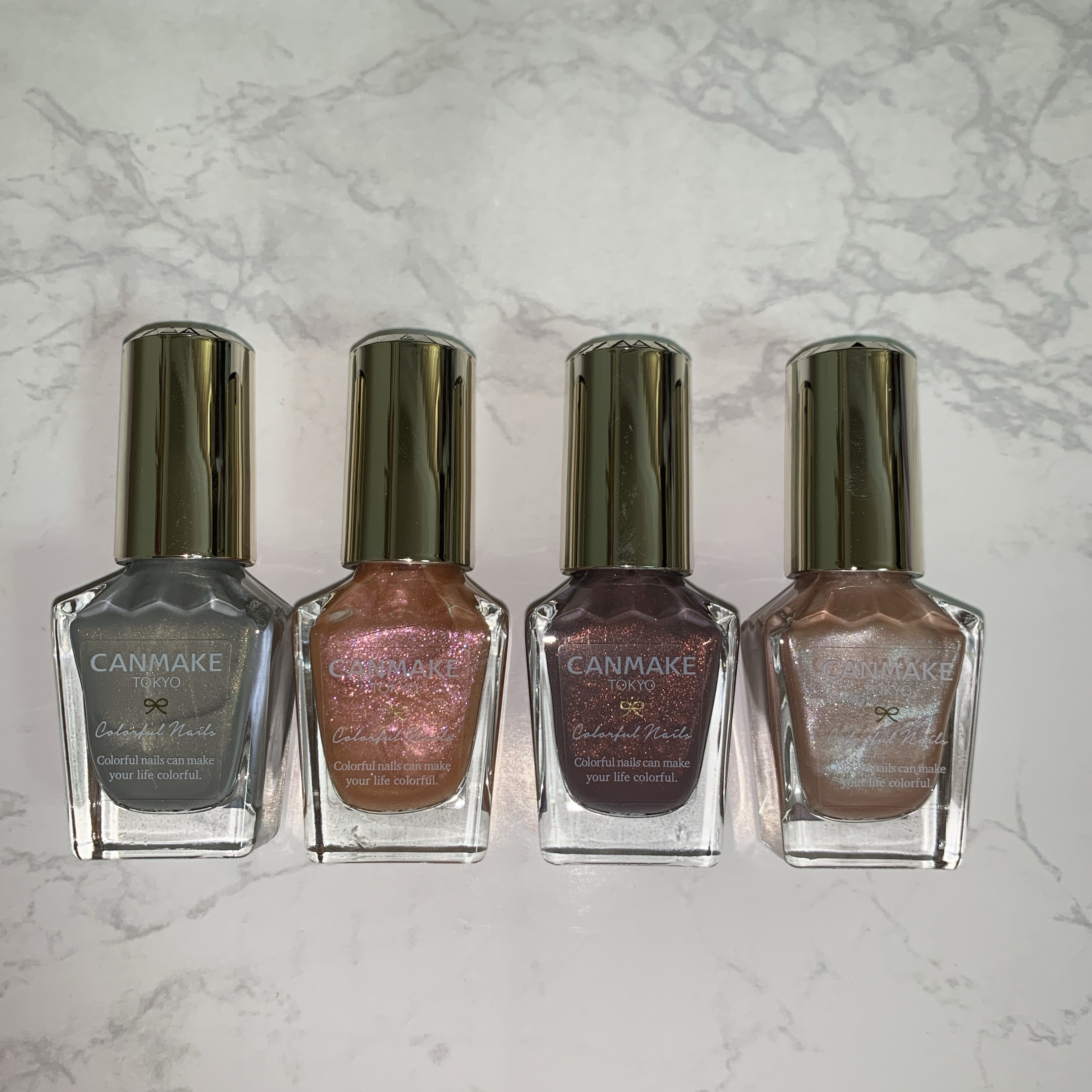 カラフルネイルズ/キャンメイク/マニキュアを使ったクチコミ（1枚目）