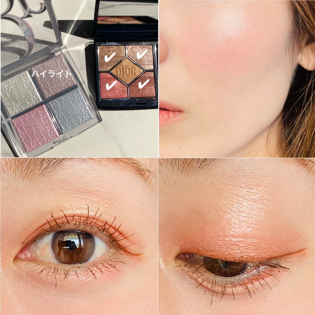 ディオール バックステージ フェイス グロウ パレット/Dior/ハイライトを使ったクチコミ(2枚目)
