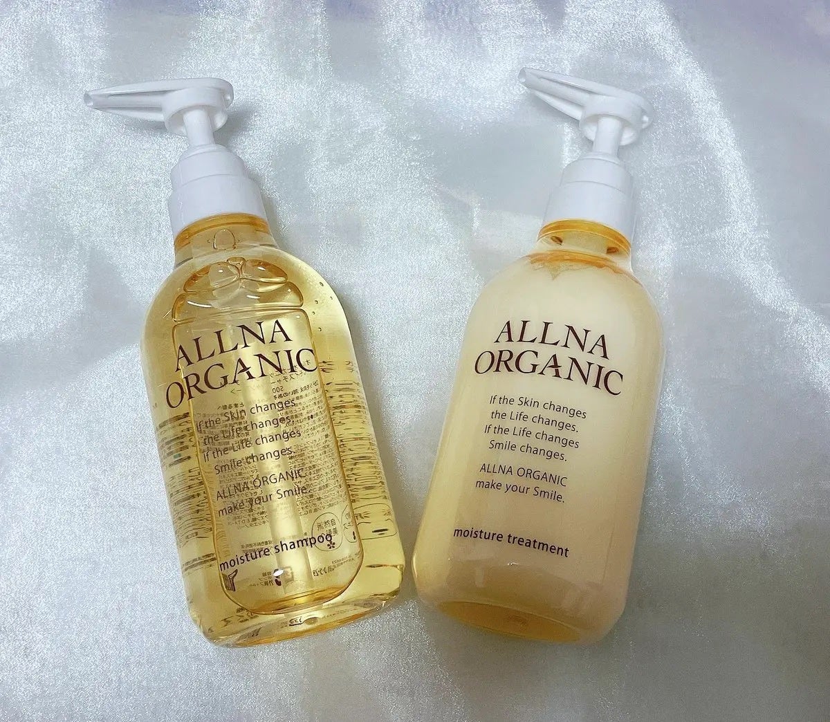 モイスチャーシャンプー&トリートメント/ALLNA ORGANIC/サロンシャンプーを使ったクチコミ(1枚目)