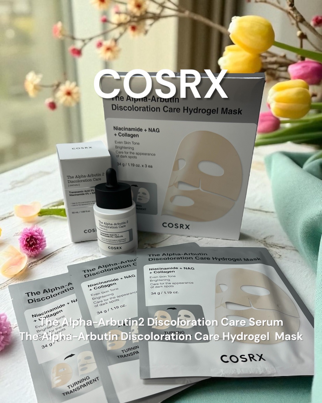 RXザ・アルファ アルブチン ハイドロゲルパック/COSRX/シートマスク・パックを使ったクチコミ（1枚目）