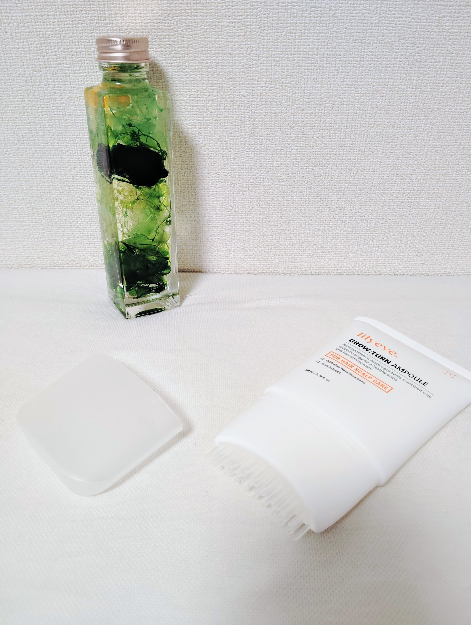 グローターンヘアアンプル/リリーイブ/頭皮ローションを使ったクチコミ（3枚目）