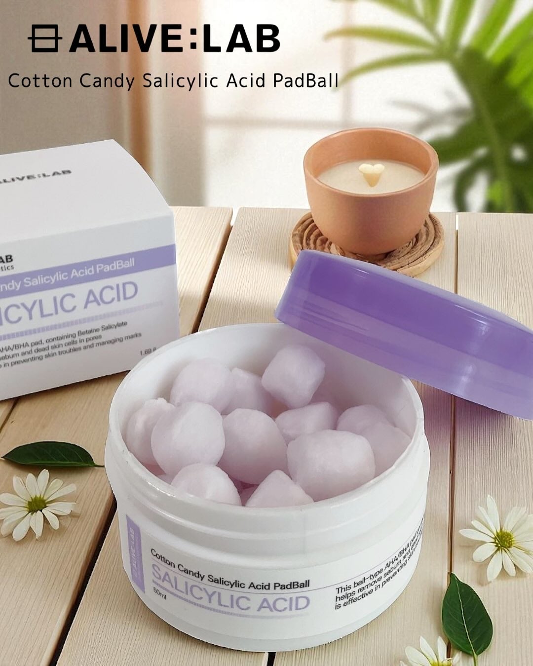 COTTON CANDY BALL/Alive:Lab/その他スキンケアを使ったクチコミ(1枚目)
