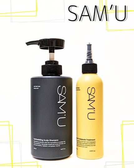 フルバブリングスカルプシャンプー/SAM'U/頭皮ケアを使ったクチコミ(1枚目)