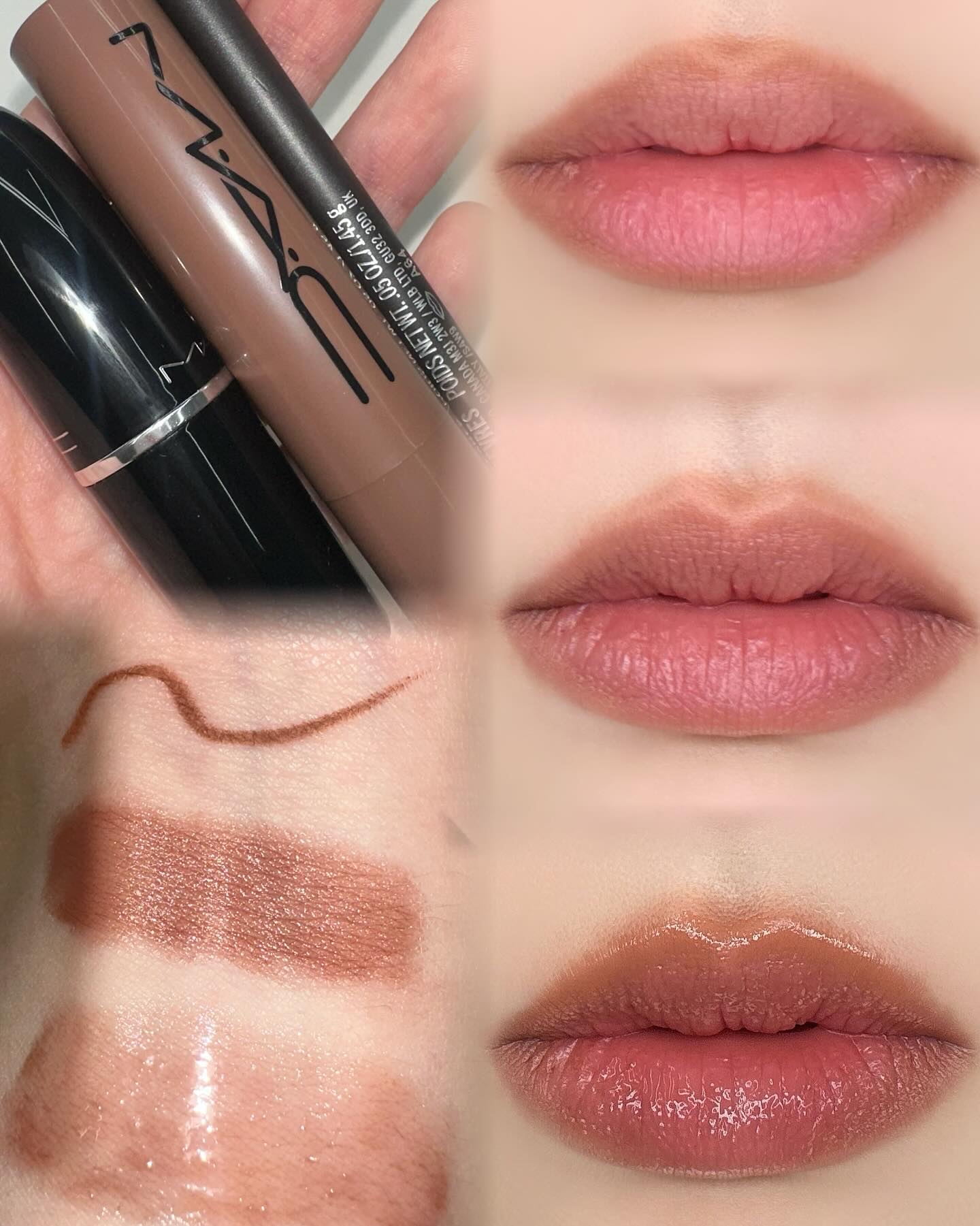 ラスターガラス リップスティック/M・A・C/口紅を使ったクチコミ（2枚目）