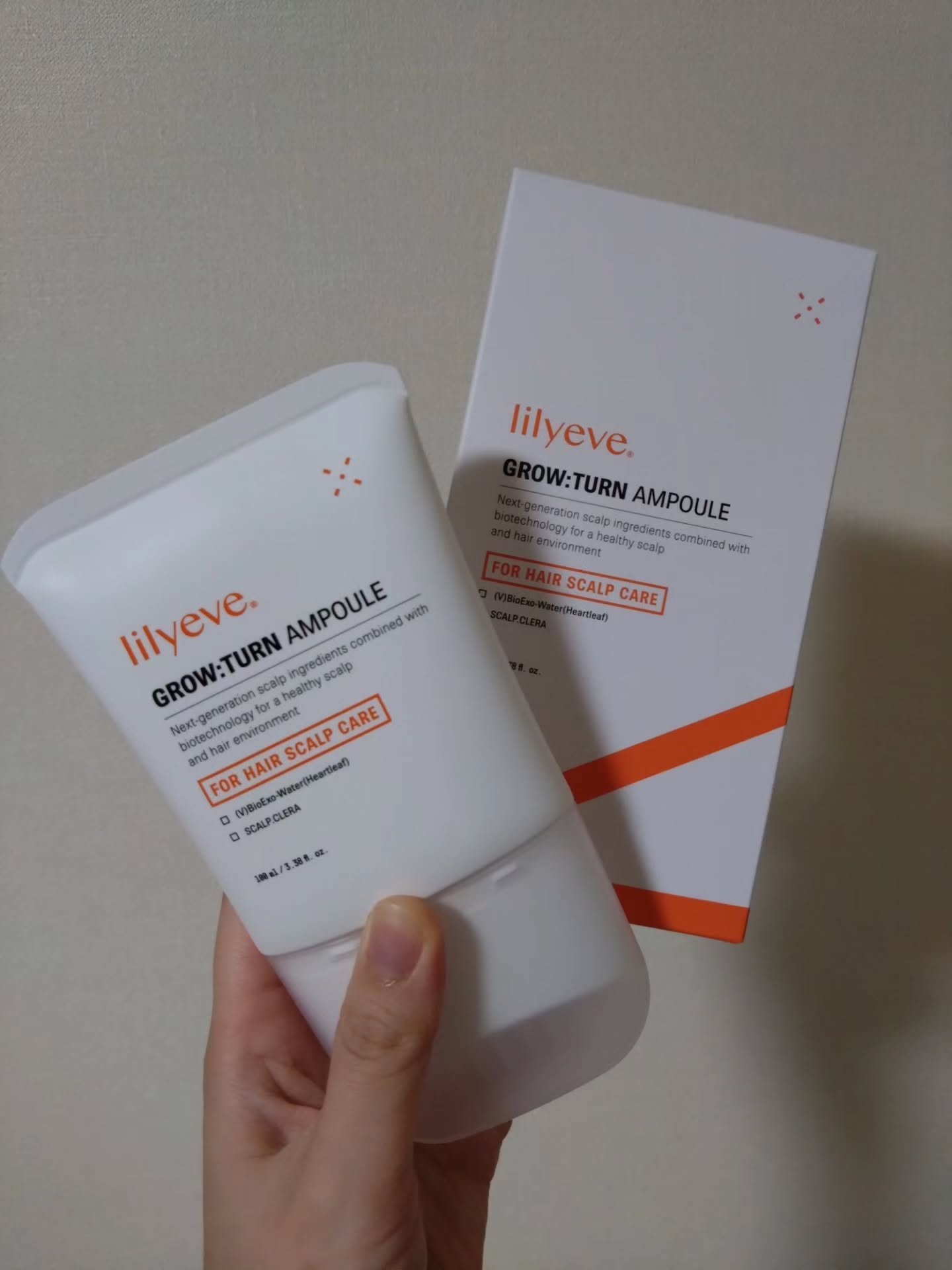 グローターン 100ml/リリーイブ/頭皮ローションを使ったクチコミ（1枚目）