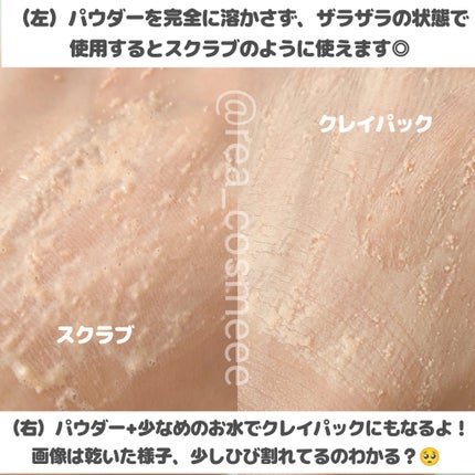 ピンククレイ酵素クレンザー/SKIN SIGNAL/洗顔パウダーを使ったクチコミ(4枚目)