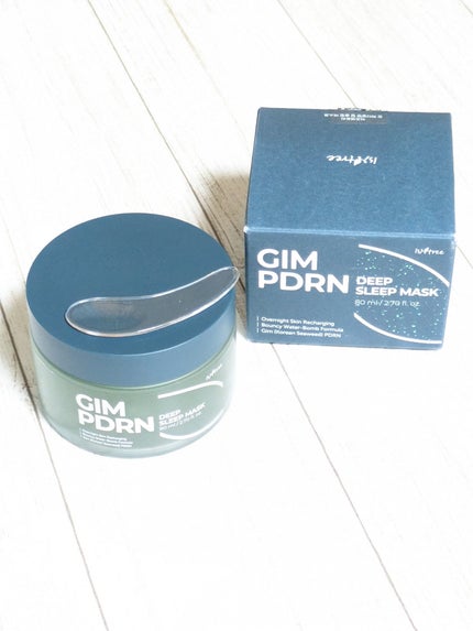 海苔PDRNディープスリープマスク/Isntree/オールインワン化粧品を使ったクチコミ(8枚目)