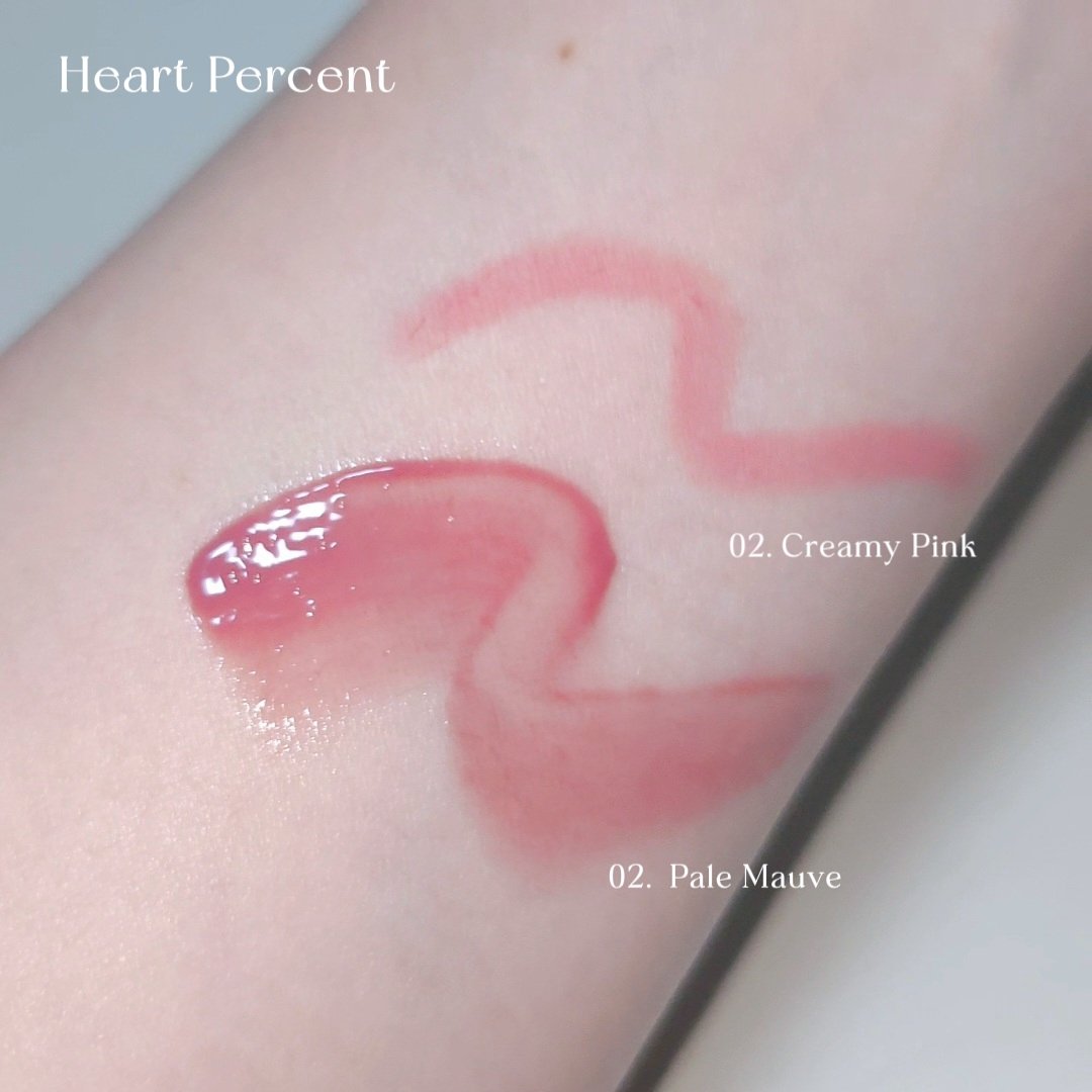 ドットオンムードワンウェイグロイティント/Heart Percent/リップティントを使ったクチコミ（3枚目）