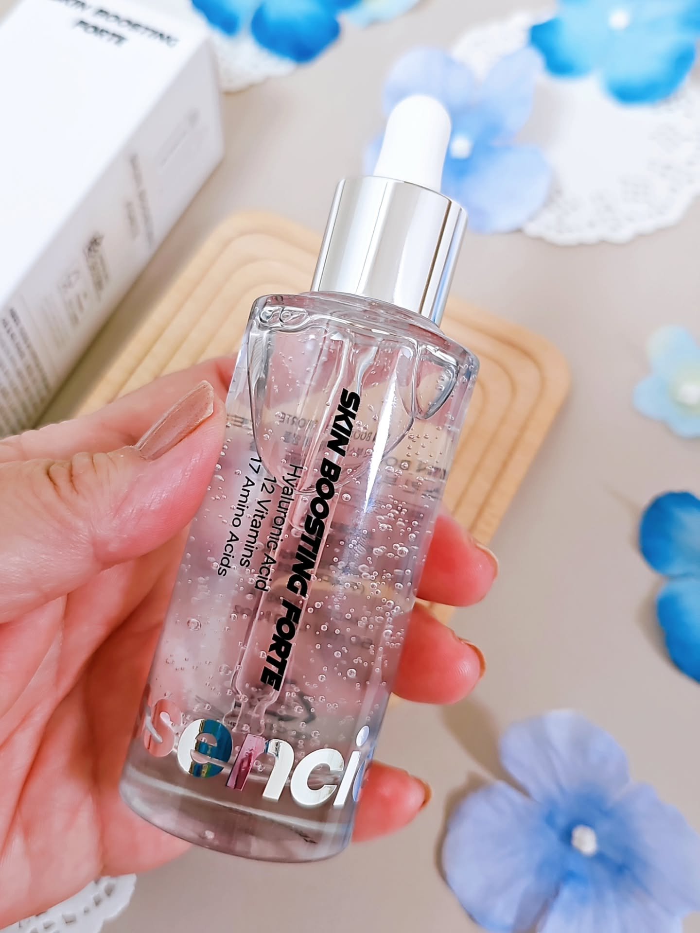 スキンブースティングフォルテセラム/essenciel/美容液を使ったクチコミ（2枚目）