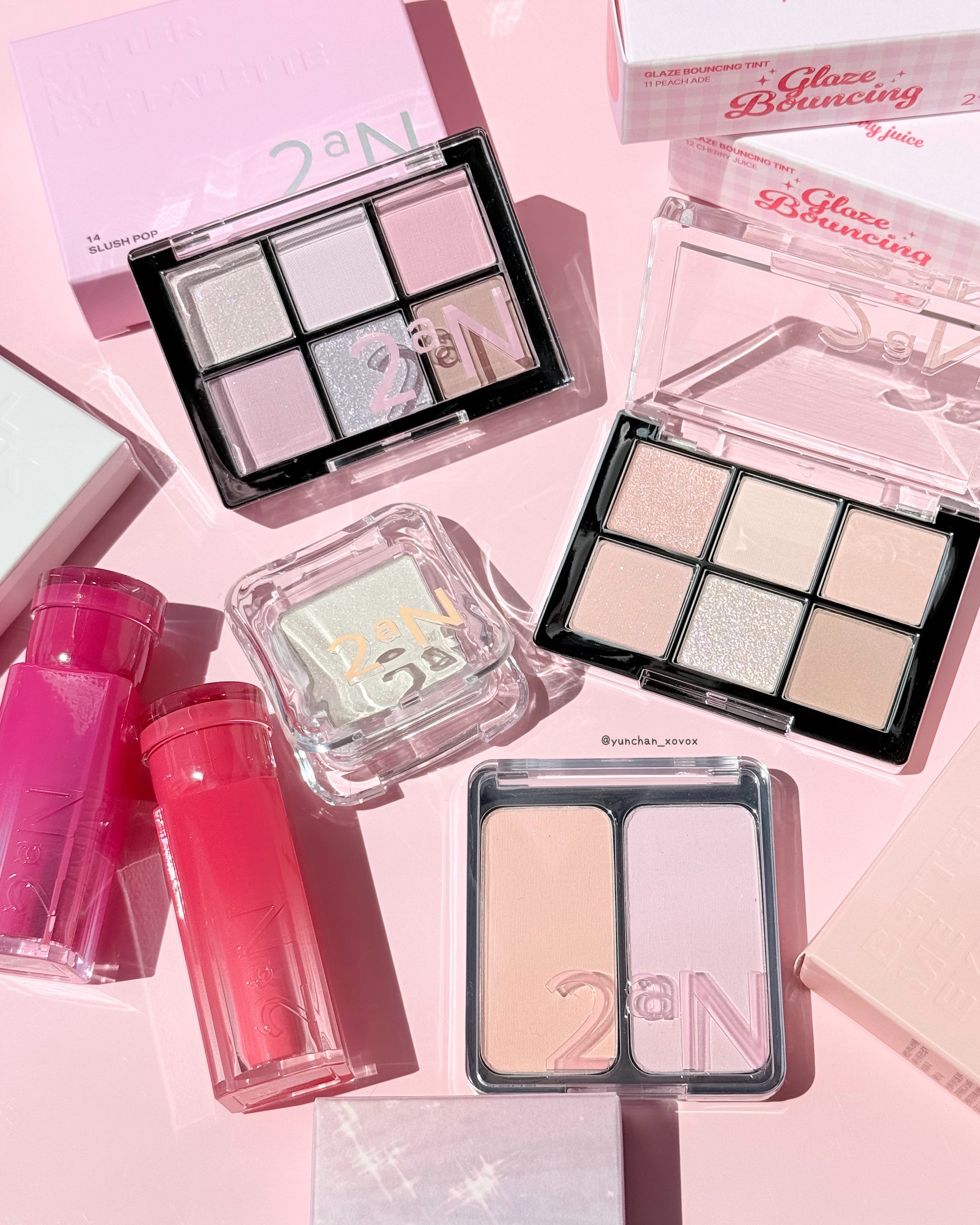 グレイズバウンシングティント 11 ピーチエード/2aN/リップティントを使ったクチコミ（2枚目）