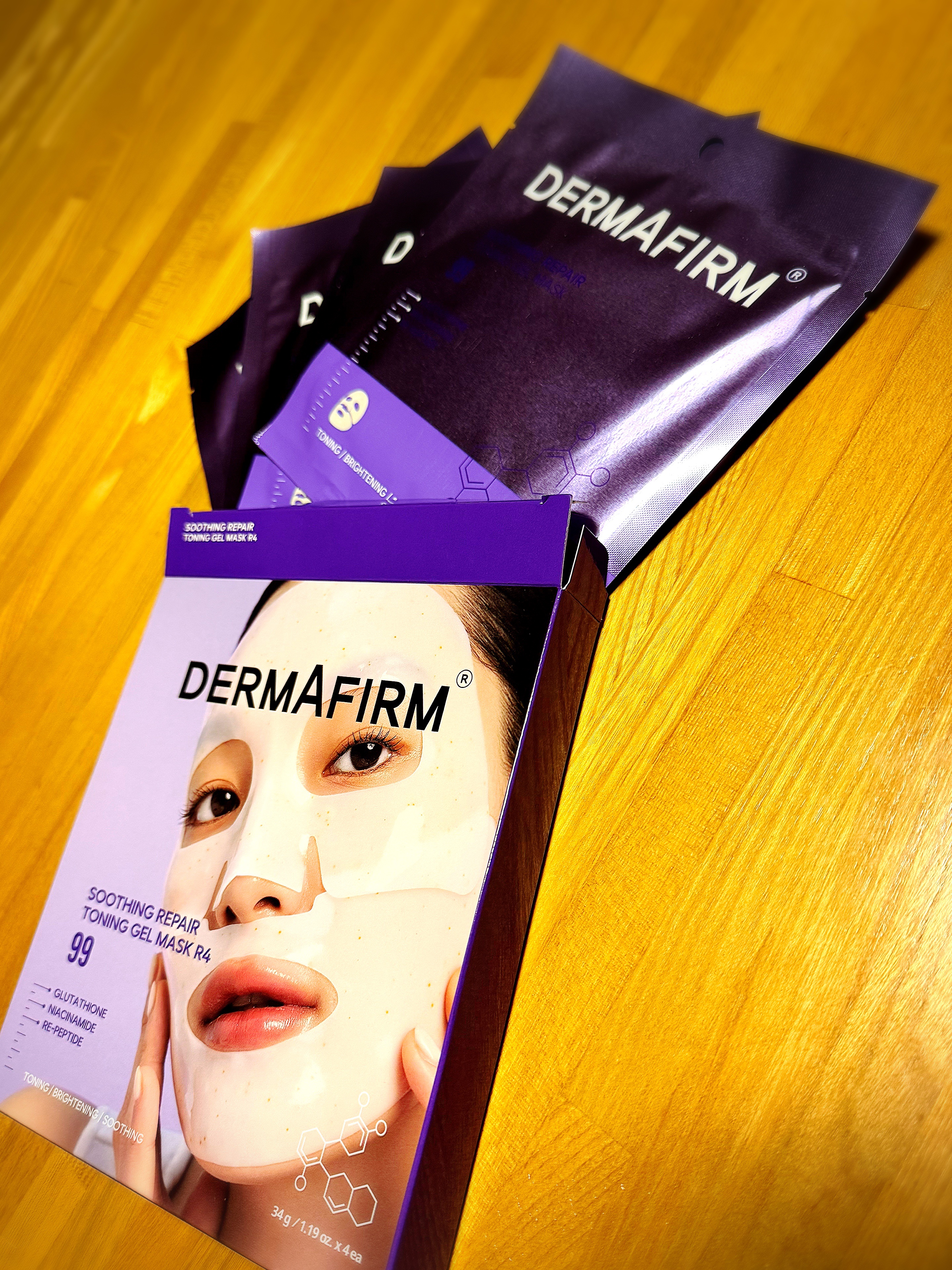 スージングリペア トーニングゲルマスク/ダーマファーム/シートマスク・パックを使ったクチコミ（2枚目）