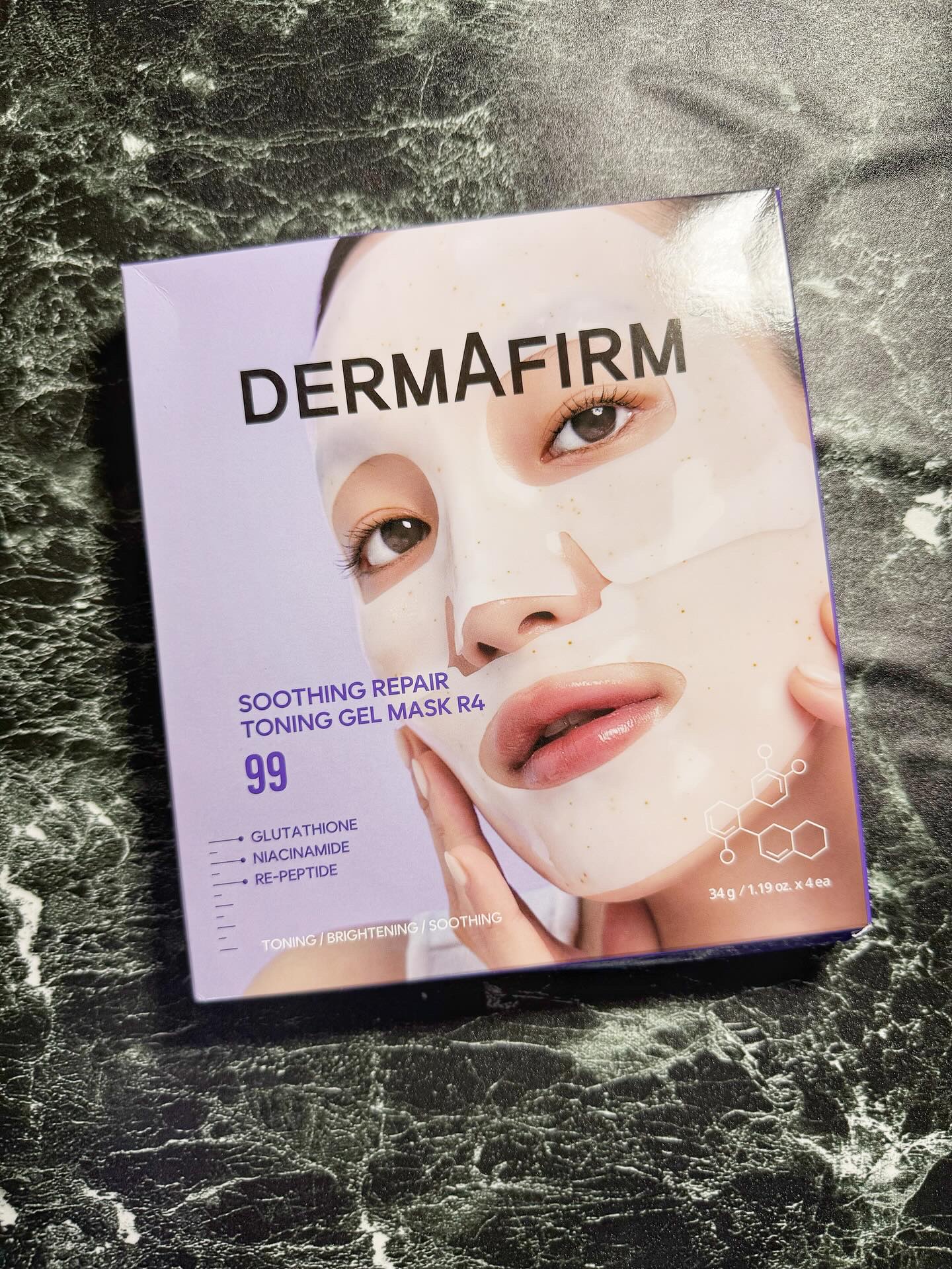 スージングリペア トーニングゲルマスク/ダーマファーム/シートマスク・パックを使ったクチコミ（2枚目）