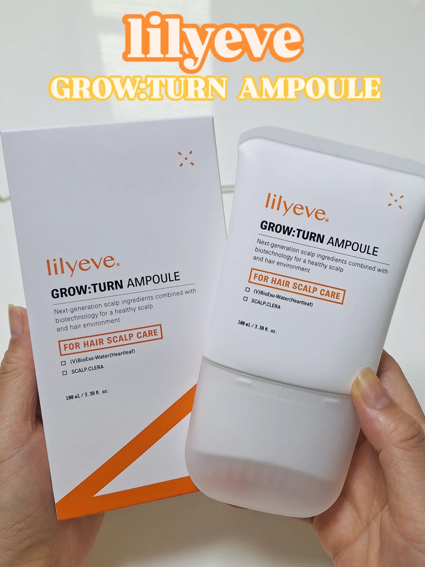 グローターンヘアアンプル/リリーイブ/頭皮ローションを使ったクチコミ（1枚目）