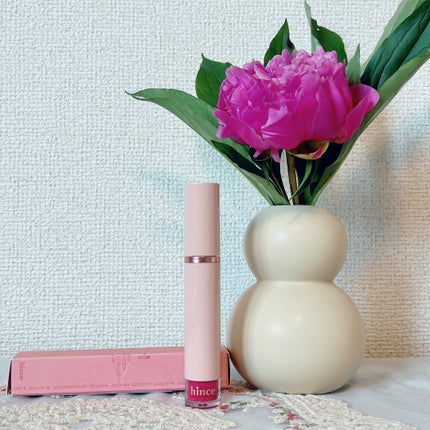 ムードインハンサーウォーターリキッドグロウ W012 チェリッシュド/hince/口紅の画像