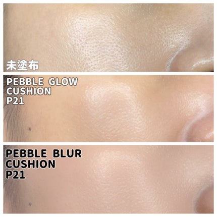 プベルグロウクッション ミニ/EITHER&/クッションファンデーションを使ったクチコミ(4枚目)