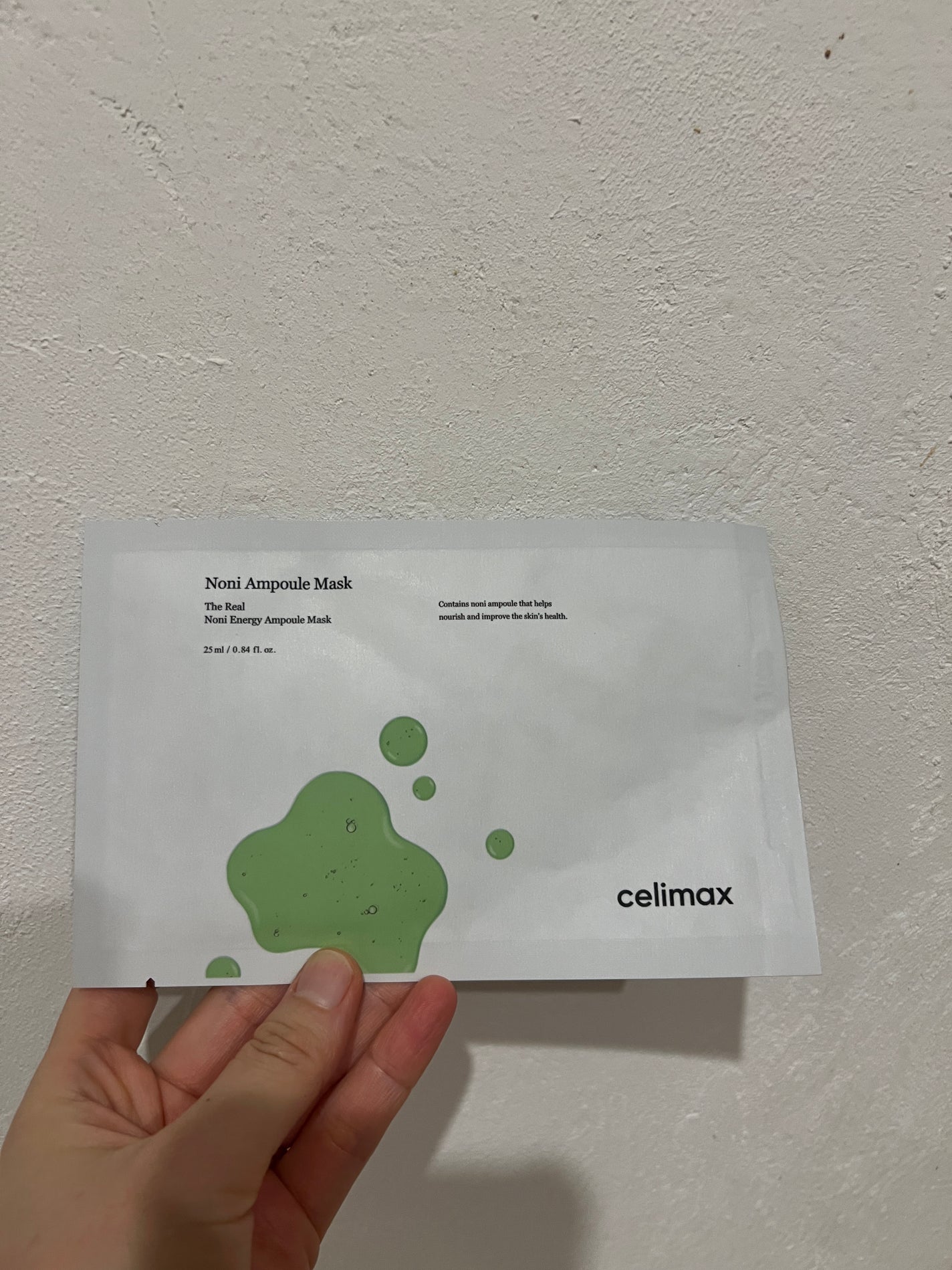 ノニアンプルマスク/celimax/シートマスク・パックを使ったクチコミ(1枚目)