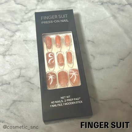 ネイルチップ(シールタイプ)/FINGER SUIT/ネイルチップ・パーツを使ったクチコミ(2枚目)