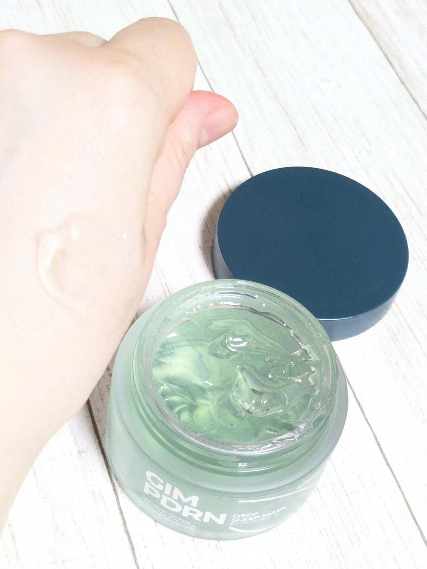 海苔PDRNディープスリープマスク/Isntree/オールインワン化粧品を使ったクチコミ(2枚目)