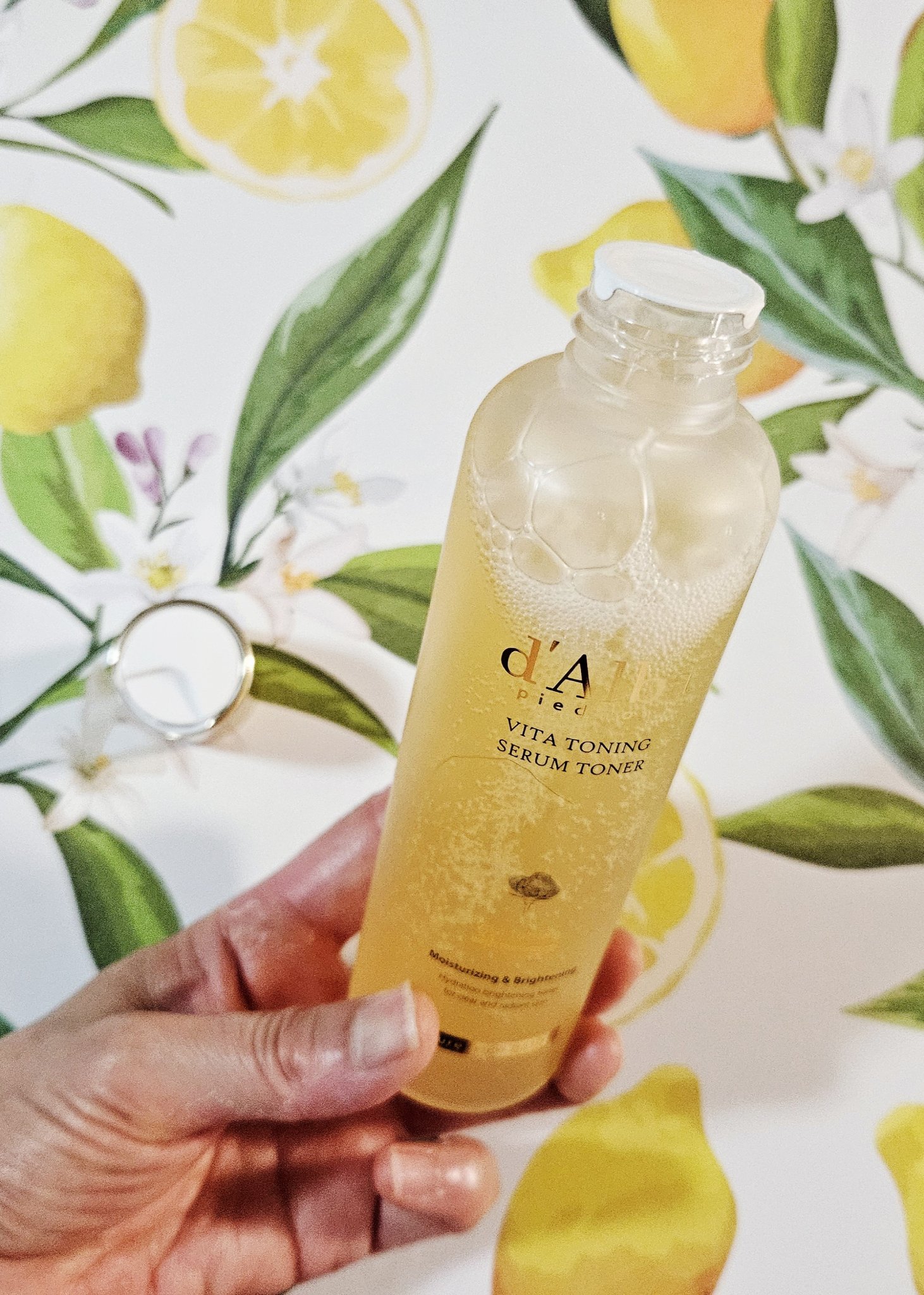 ビタトーニングセラムトナー/ダルバ/化粧水を使ったクチコミ（2枚目）