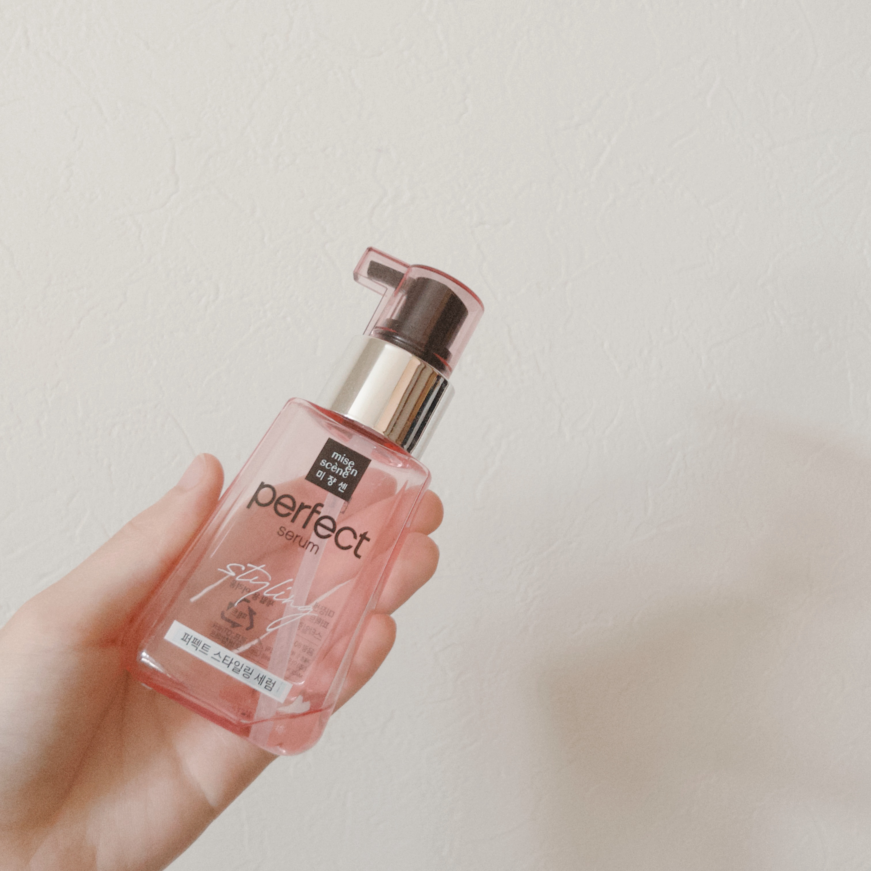 パーフェクトセラムスタイリング/miseenscene/プレスタイリング・寝ぐせ直しを使ったクチコミ（1枚目）