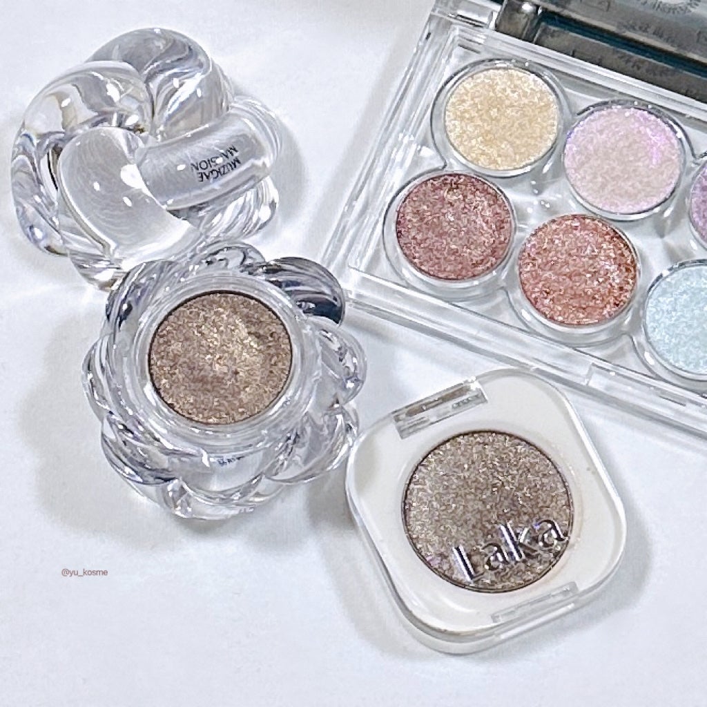 モノアイシャドウ/Laka/単色アイシャドウを使ったクチコミ(7枚目)