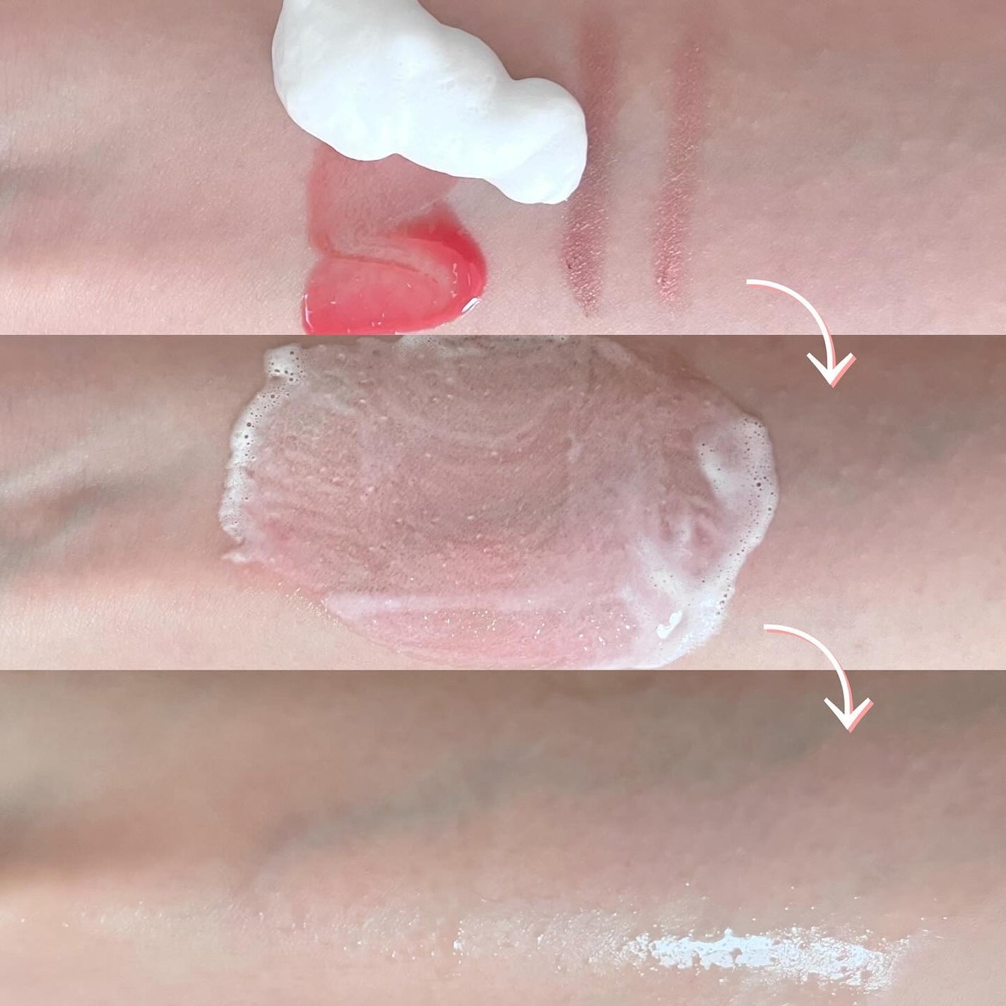 バブルクレンジング ロイヤルピーチティー/OHIKARI/クレンジングクリームを使ったクチコミ(4枚目)