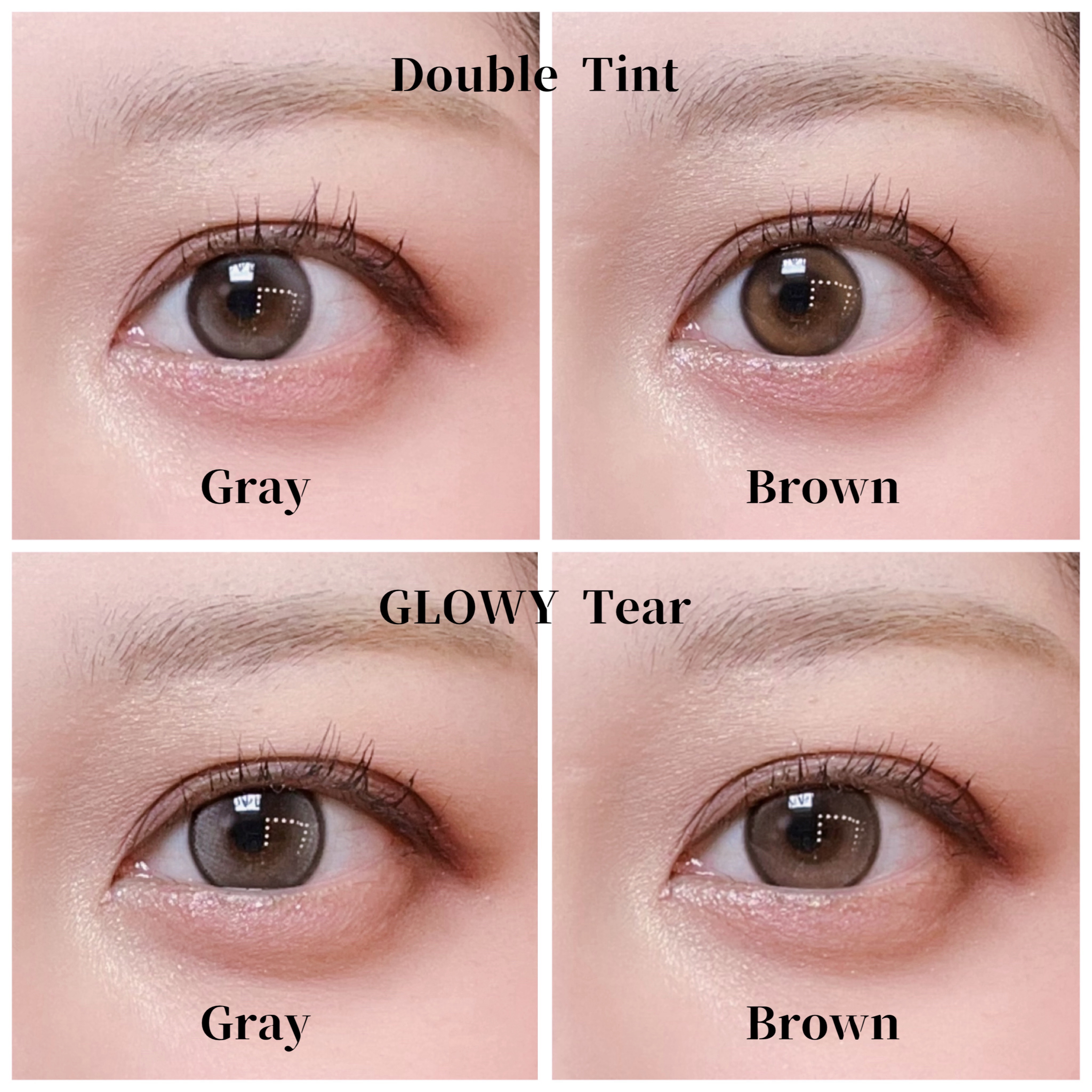 Double Tint 1day/OLENS/カラーコンタクトレンズを使ったクチコミ（2枚目）