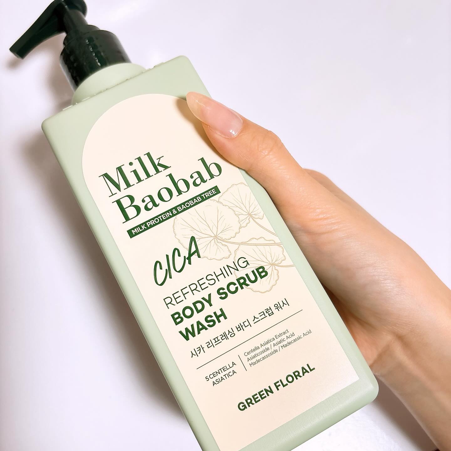  シカ リフレッシング ボディ スクラブ ウォッシュ/ミルクバオバブ/ボディスクラブを使ったクチコミ（2枚目）