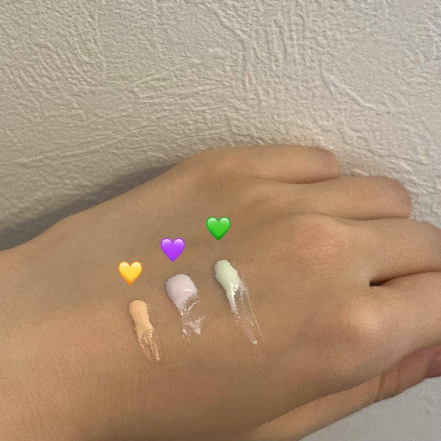 ダルバ ウォータフル トーンアップ サンクリーム(パープル)/ダルバ/日焼け止めクリームを使ったクチコミ(3枚目)