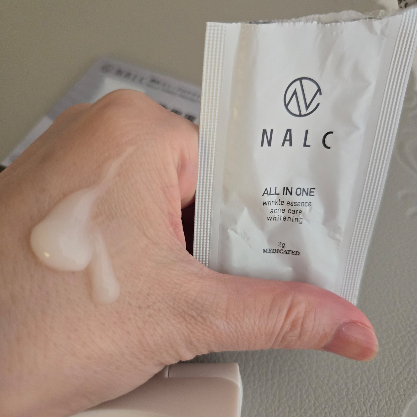 薬用ミルクローション/NALC/乳液を使ったクチコミ(4枚目)