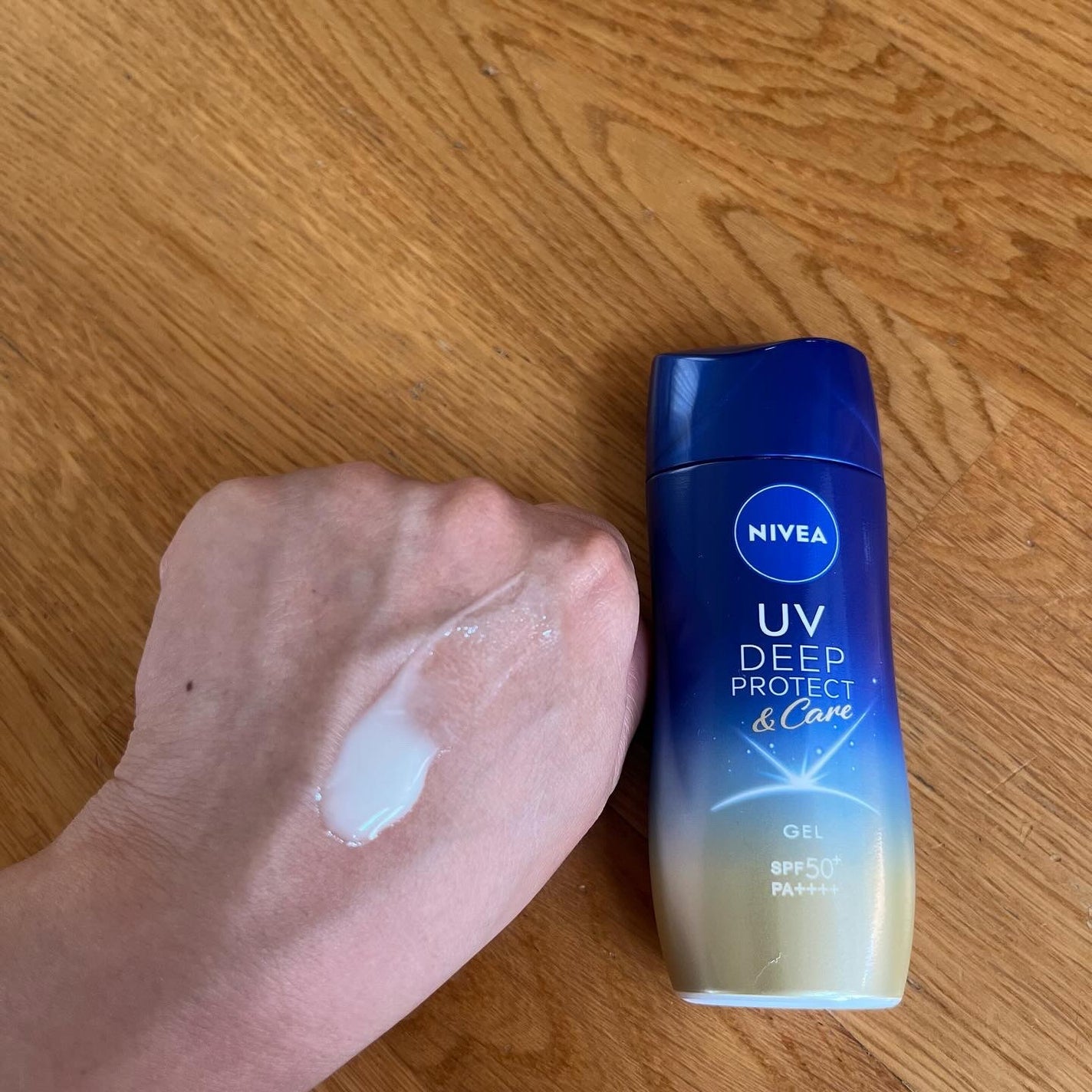 ニベアUV ディープ プロテクト&ケア ジェル/ニベア/日焼け止めジェルを使ったクチコミ(2枚目)